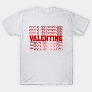 Valentine's Day VALENTINE, Iconic Kitchy 90's Retro Aesthetic T-Shirt